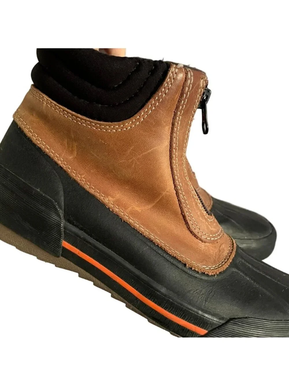 Clarks Gilby Cherry Waterproof Boots - 6